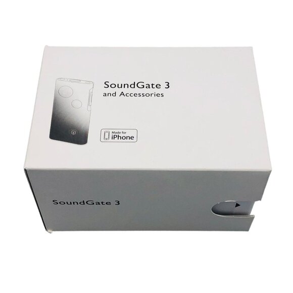Sound Gate 3 & accessoriesAccu Questmade for Iphonenew open box READ